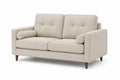 Canapé 2 Places Tissu Beige