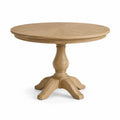Table ronde en chêne 120 cm