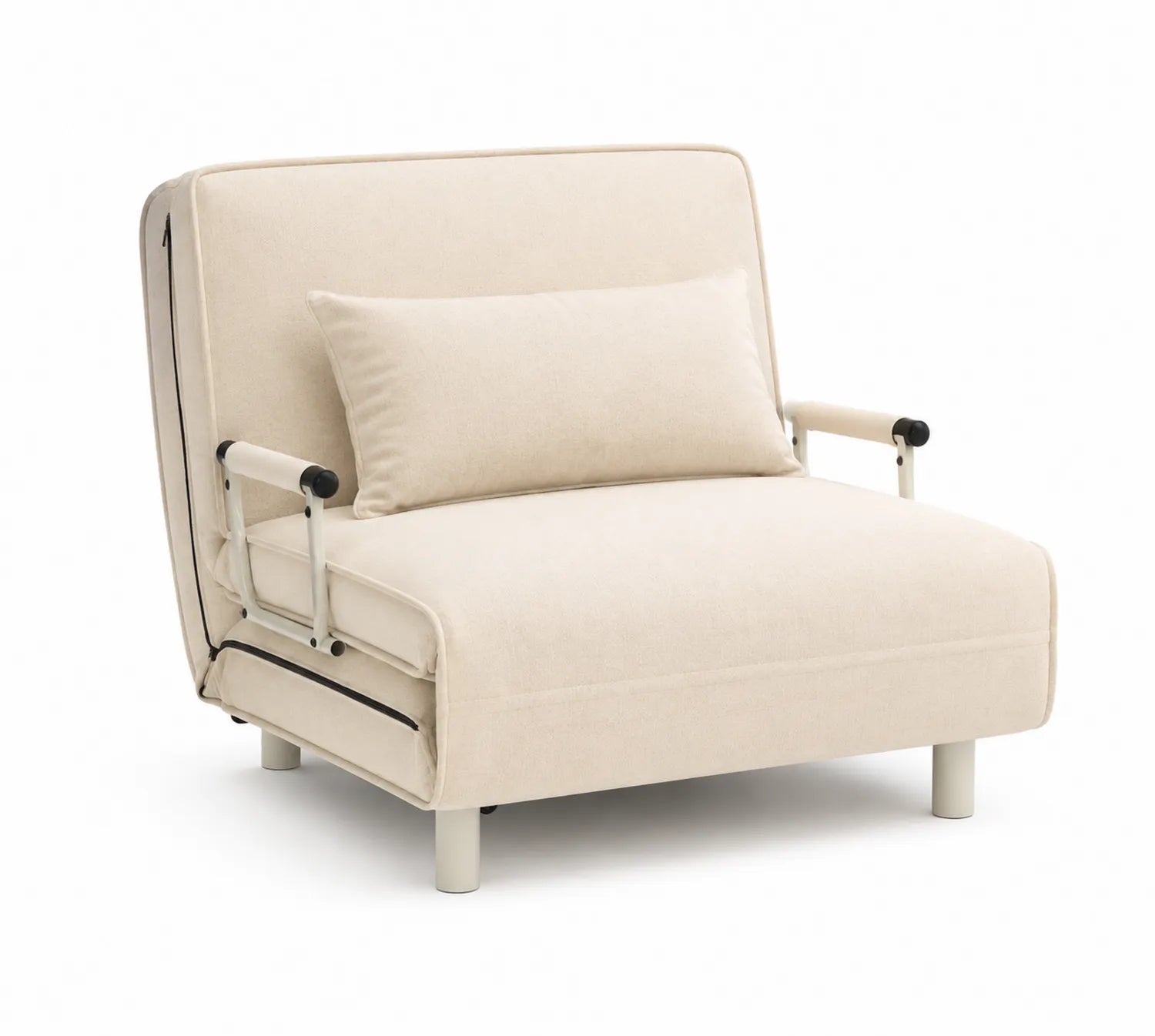 Canapé-lit convertible en lin Beige